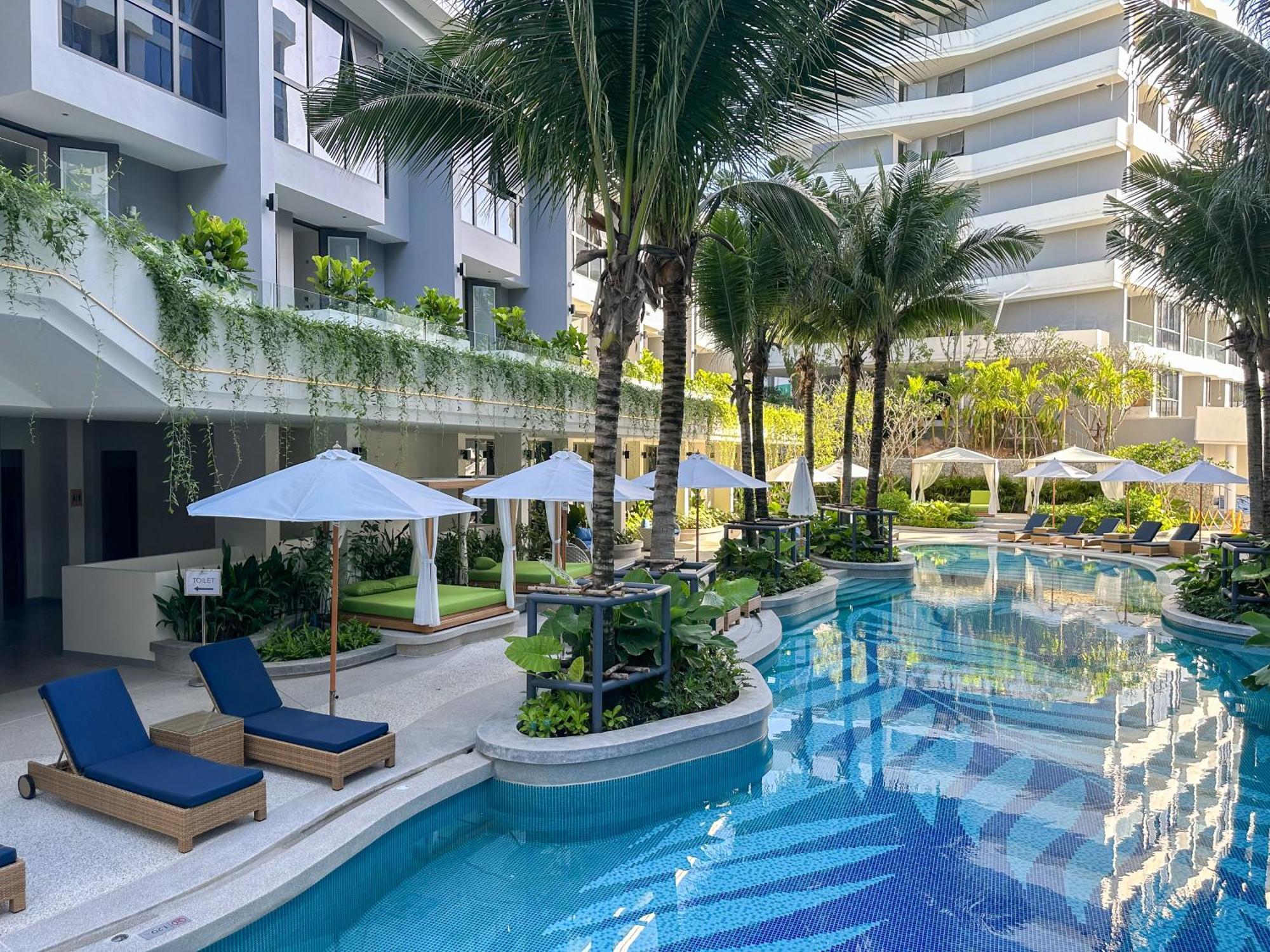 La Green Hotel And Residence شاطئ بانغ تاو المظهر الخارجي الصورة