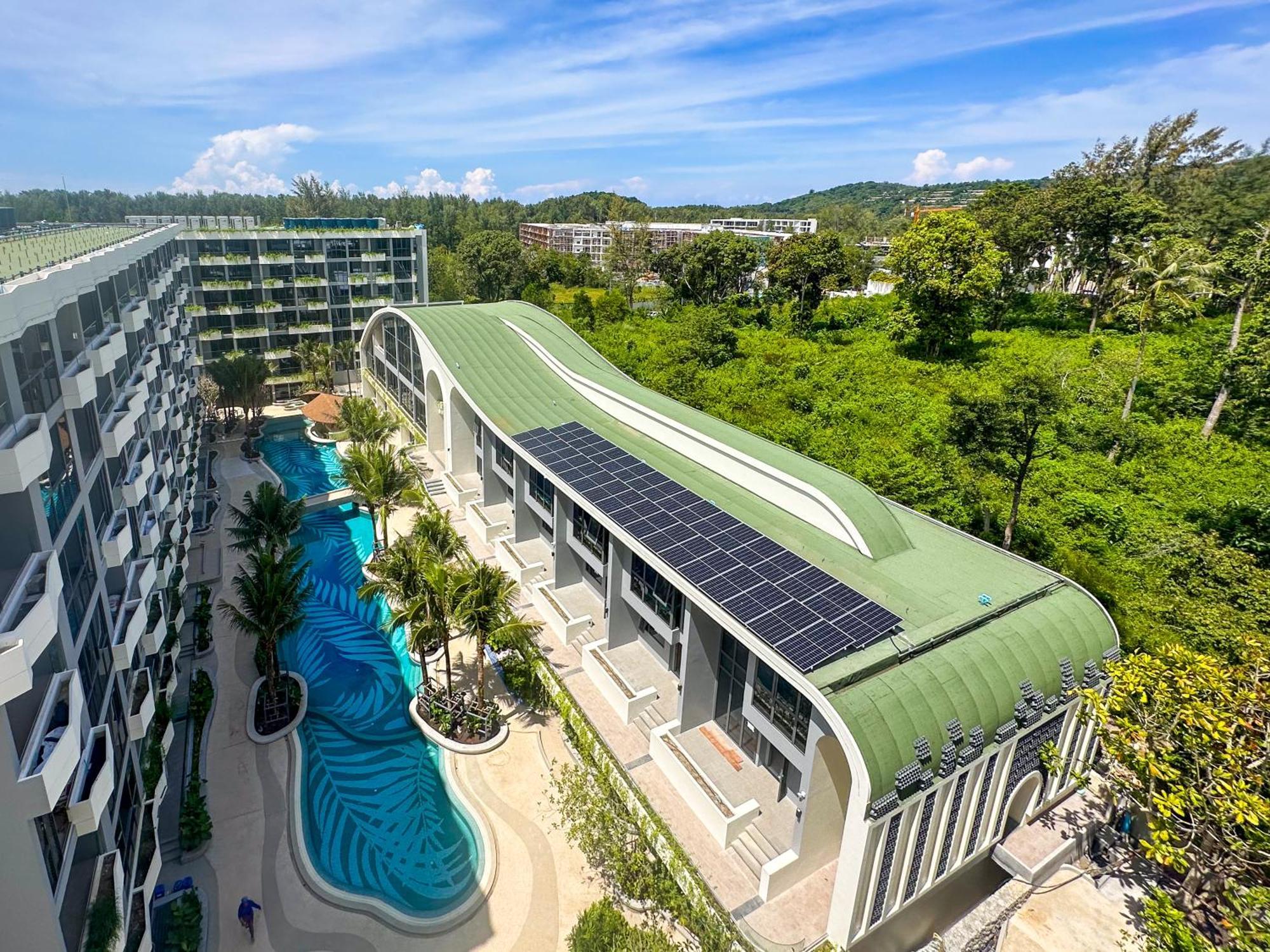La Green Hotel And Residence شاطئ بانغ تاو المظهر الخارجي الصورة