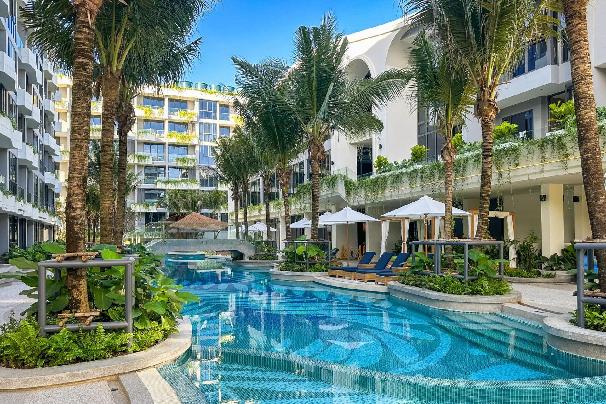 La Green Hotel And Residence شاطئ بانغ تاو المظهر الخارجي الصورة