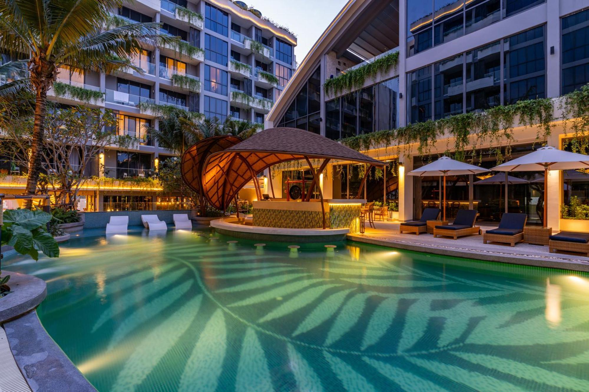 La Green Hotel And Residence شاطئ بانغ تاو المظهر الخارجي الصورة