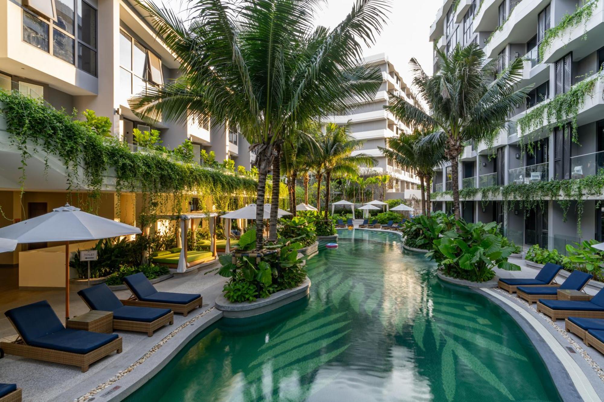 La Green Hotel And Residence شاطئ بانغ تاو المظهر الخارجي الصورة