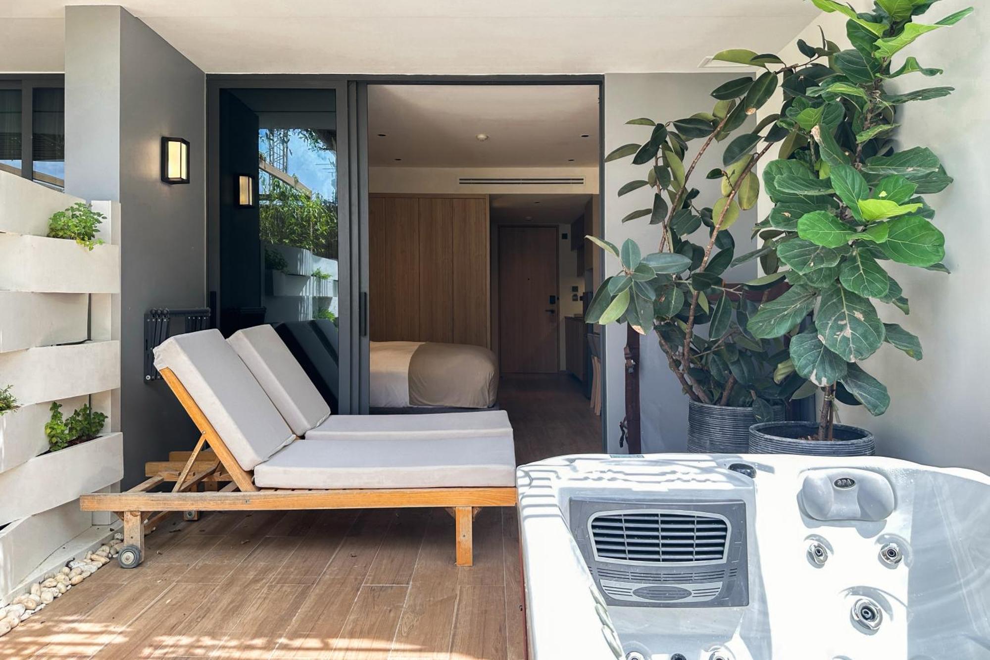 La Green Hotel And Residence شاطئ بانغ تاو المظهر الخارجي الصورة