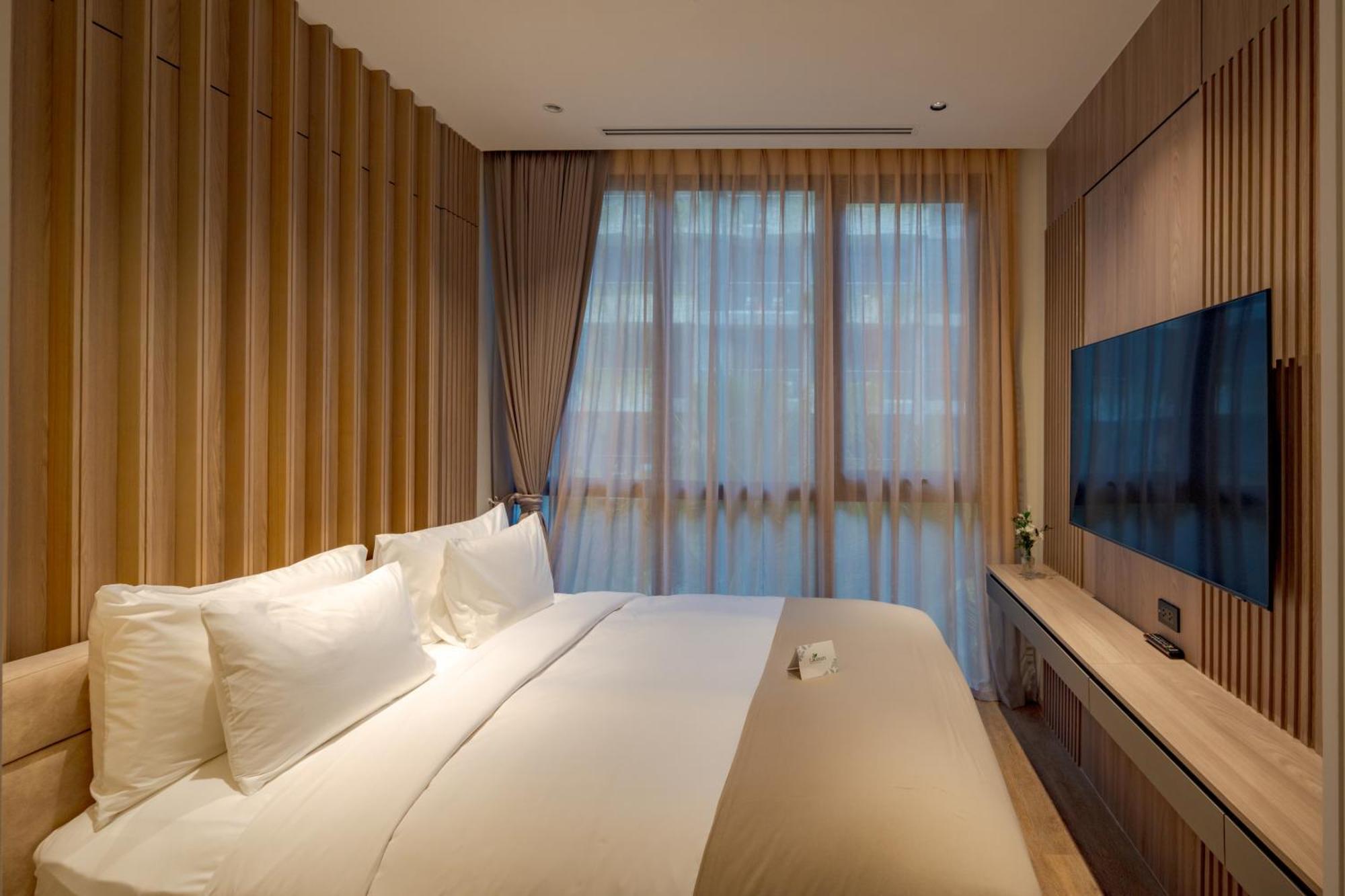 La Green Hotel And Residence شاطئ بانغ تاو المظهر الخارجي الصورة
