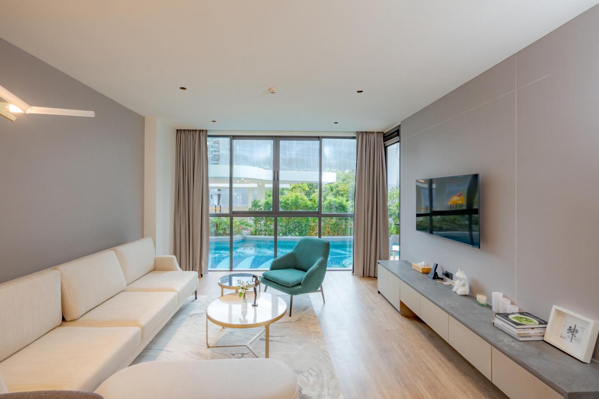 La Green Hotel And Residence شاطئ بانغ تاو المظهر الخارجي الصورة