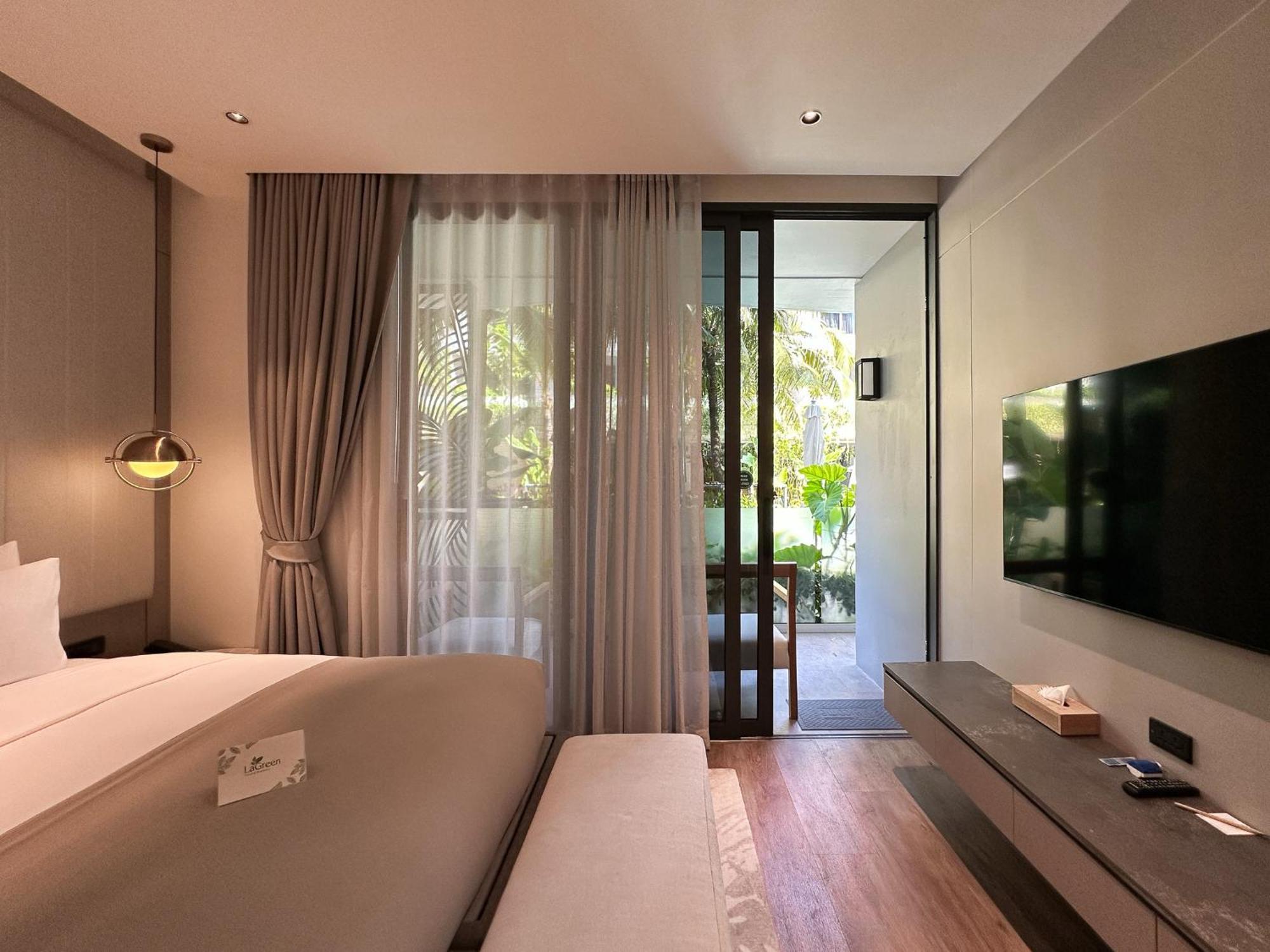 La Green Hotel And Residence شاطئ بانغ تاو المظهر الخارجي الصورة